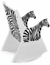 Zebra Rocking Chair + Book