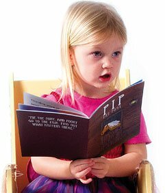 girl holding a book